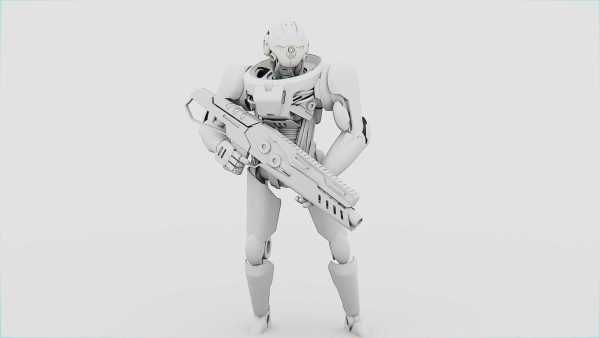 BATTLE DROID Z-10000    RIGGED