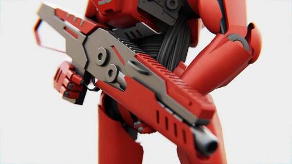 BATTLE DROID Z-10000    RIGGED