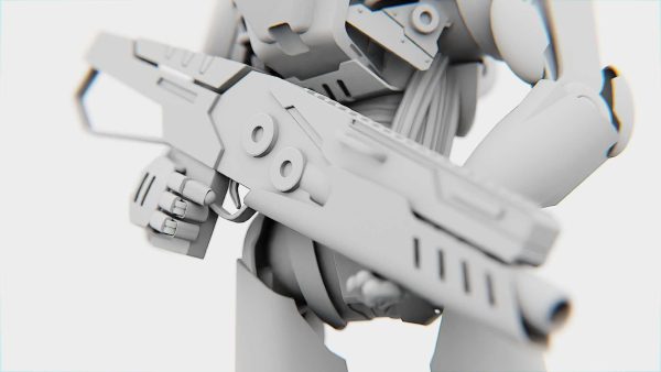 BATTLE DROID Z-10000    RIGGED