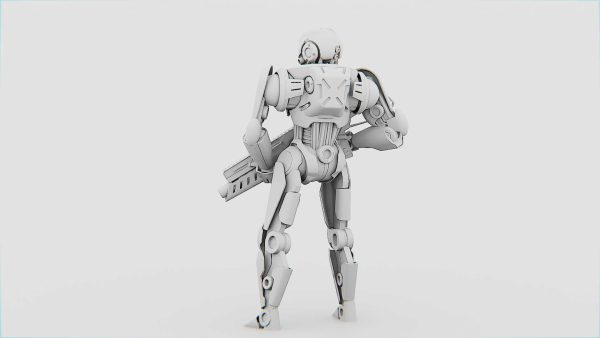 BATTLE DROID Z-10000    RIGGED