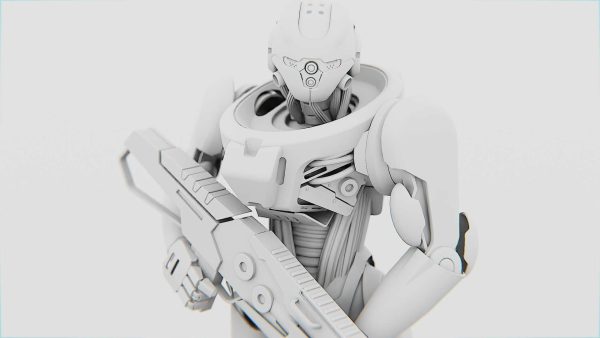 BATTLE DROID Z-10000    RIGGED