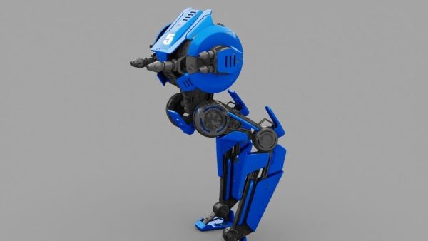 Battle Droid ZERA   rigged character
