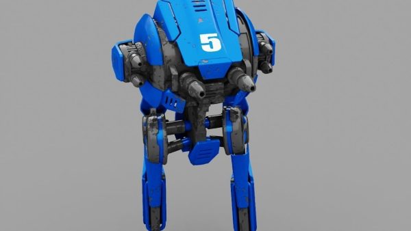 Battle Droid ZERA   rigged character