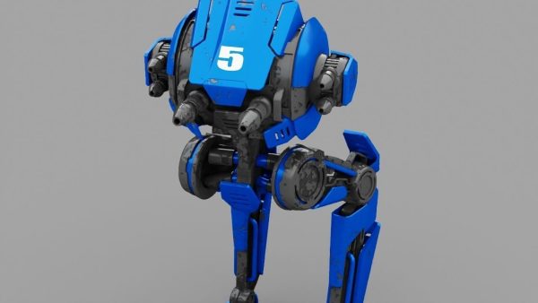 Battle Droid ZERA   rigged character