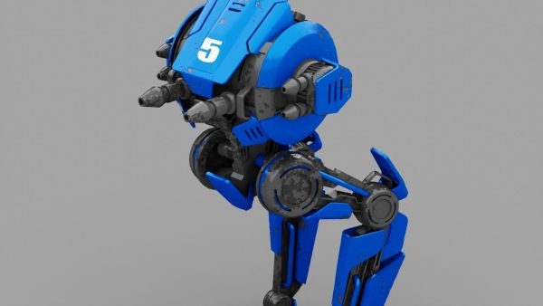 Battle Droid ZERA   rigged character