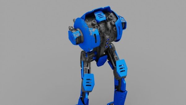 Battle Droid ZERA   rigged character