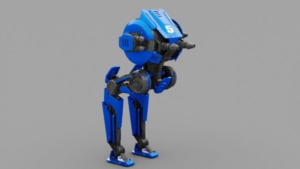 Battle Droid ZERA   rigged character