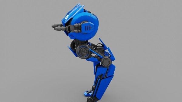 Battle Droid ZERA   rigged character
