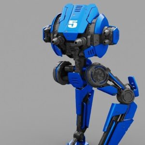 Battle Droid ZERA rigged character