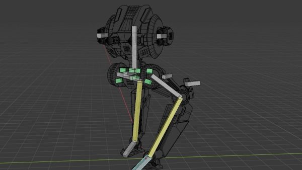 Battle Droid ZERA   rigged character