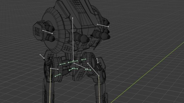 Battle Droid ZERA   rigged character
