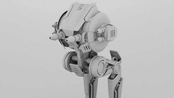 Battle Droid ZERA   rigged character