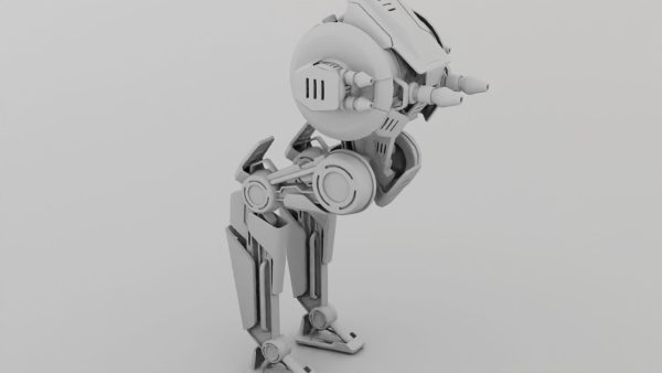 Battle Droid ZERA   rigged character
