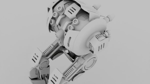 Battle Droid ZERA   rigged character