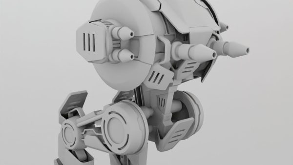 Battle Droid ZERA   rigged character