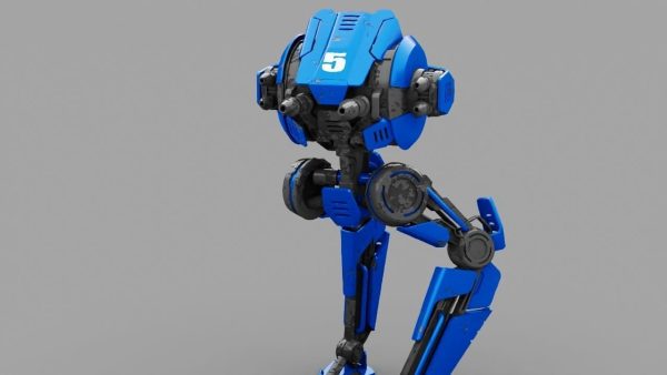 Battle Droid ZERA   rigged character