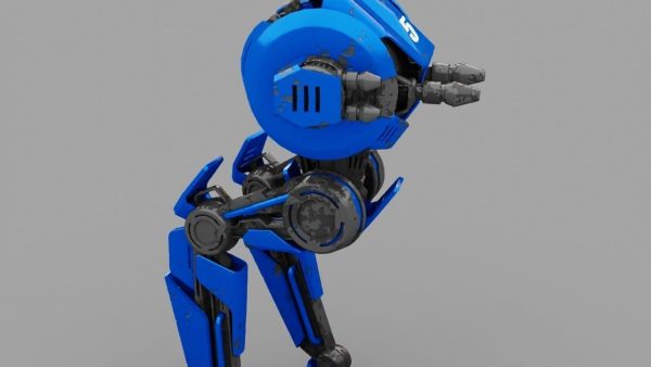 Battle Droid ZERA   rigged character