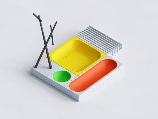 Bauhaus Tray