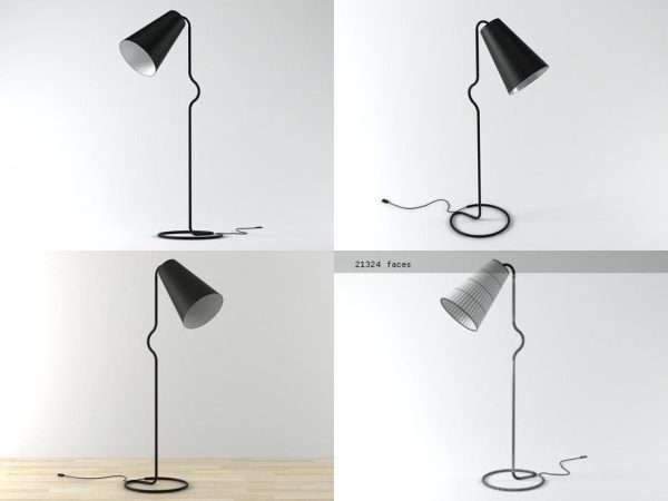 Bender floor lamp