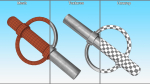 Bicycle Parking Rack Chrome