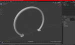 Bicycle Rack Circle Black