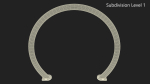 Bicycle Rack Circle Black