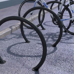 Bicycle Rack Circle Black
