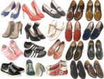 Big set of shoes