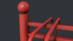 Bike Rack 10 PBR Game Ready