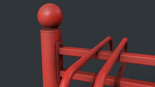 Bike Rack 10 PBR Game Ready