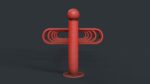 Bike Rack 10 PBR Game Ready