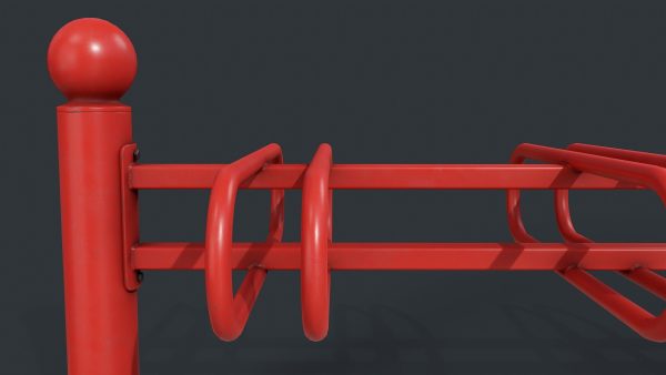 Bike Rack 10 PBR Game Ready