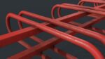Bike Rack 10 PBR Game Ready
