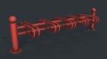 Bike Rack 10 PBR Game Ready