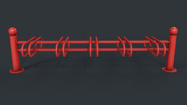 Bike Rack 10 PBR Game Ready