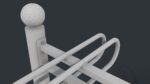 Bike Rack 10 PBR Game Ready