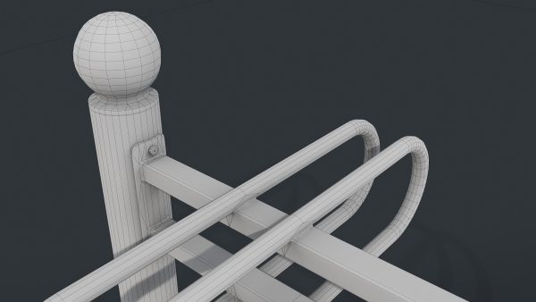 Bike Rack 10 PBR Game Ready