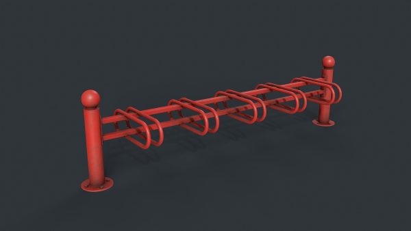 Bike Rack 11 PBR Game Ready