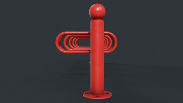 Bike Rack 11 PBR Game Ready