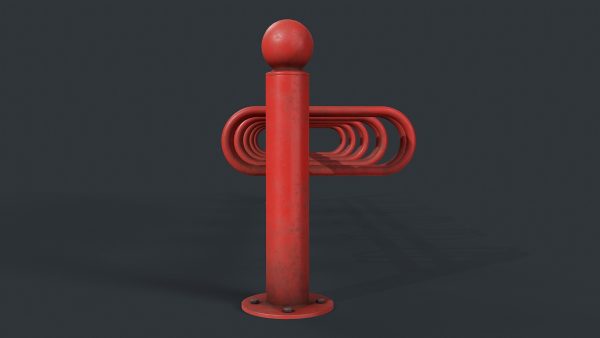 Bike Rack 11 PBR Game Ready