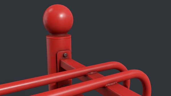 Bike Rack 11 PBR Game Ready