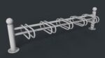 Bike Rack 11 PBR Game Ready