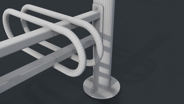 Bike Rack 11 PBR Game Ready