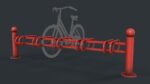 Bike Rack 11 PBR Game Ready