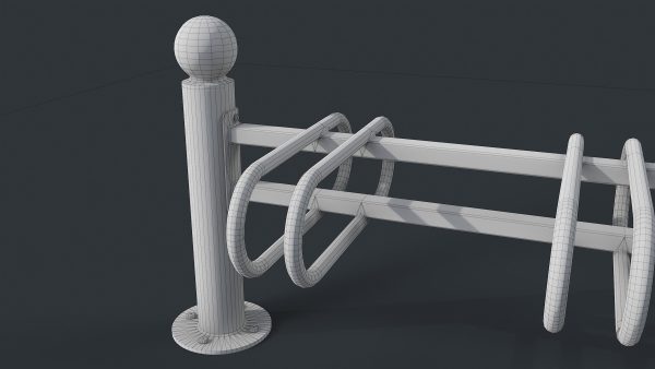 Bike Rack 11 PBR Game Ready