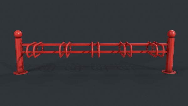 Bike Rack 11 PBR Game Ready