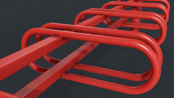 Bike Rack 11 PBR Game Ready