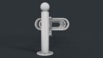 Bike Rack 11 PBR Game Ready