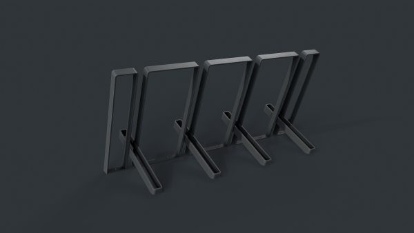 Bike Rack 12 PBR Game Ready