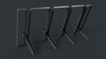 Bike Rack 12 PBR Game Ready